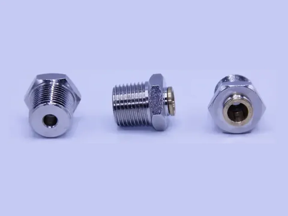 Konnektör NPT 1/2 - 3/8 ürün görseli