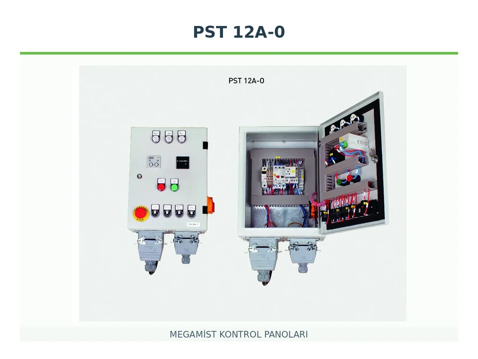 PST 12A-0 Üç Fazlı Kontrol Panosu - MEGAMİST