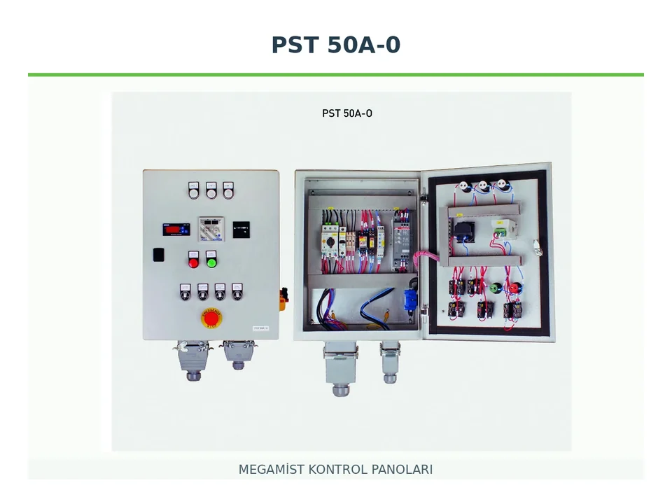 PST 50A-0 Yumuşak Kalkışlı Kontrol Panosu - MEGAMİST