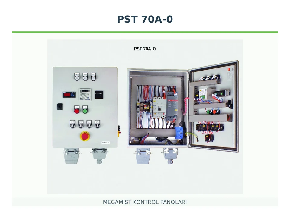 PST 70A-0 Yumuşak Kalkışlı Kontrol Panosu - MEGAMİST