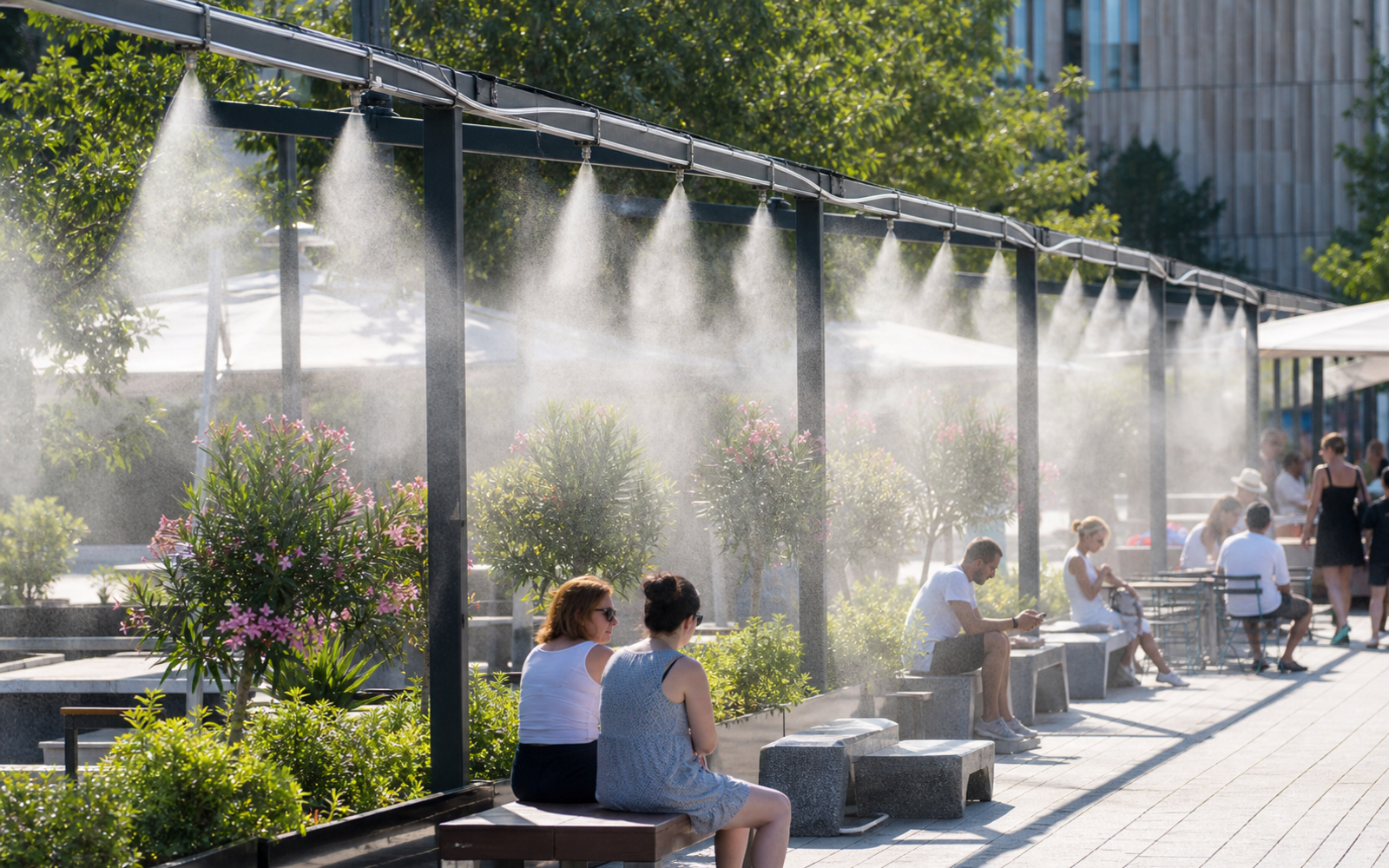 Outdoor cooling and chilling application image