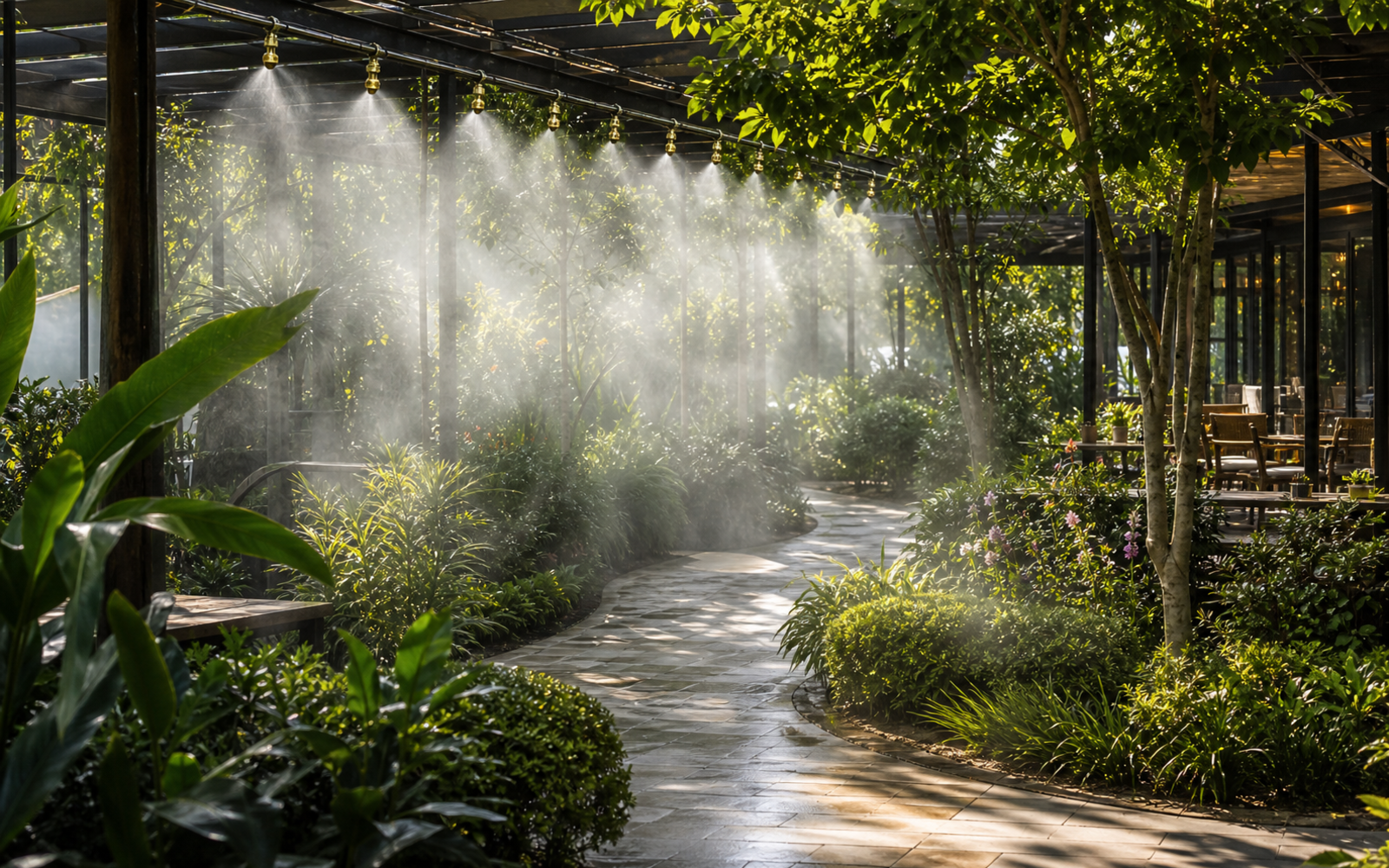 Garden Cooling Systems application image