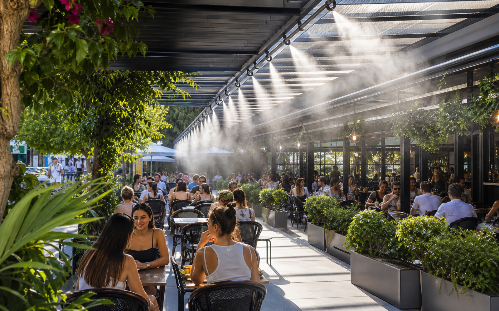 Cafe Serinletme ve Soğutma uygulama görseli