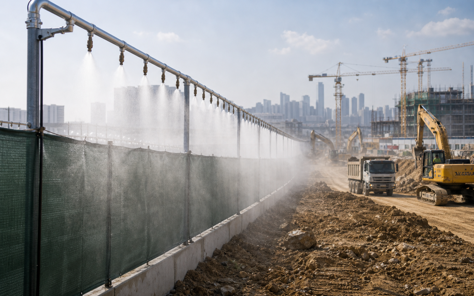 Şantiye Alanı Dust Suppression application image
