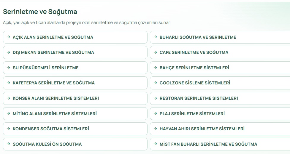 MEGAMİST profesyonel uygulama görseli: Sisleme Galeri