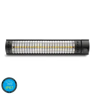 Outdoor Remote Controlled Electric Infrared Heater RCH-2000/6 - 1