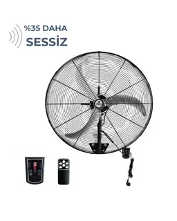 Buharlı Vantilatör – yüzde 35 daha sessiz model