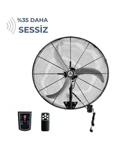 Sanayi Tipi Vantilatör SF50 – sessiz ve uzaktan kumandalı ürün seti