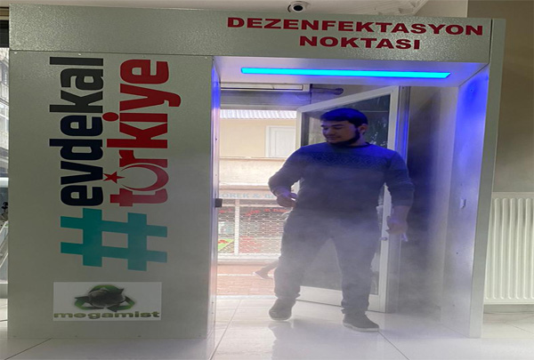 İnsan Dezenfekte Tüneli