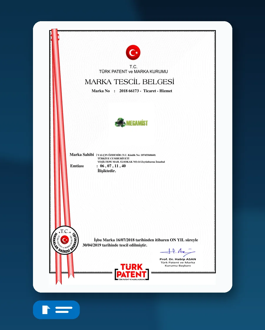 Marka Tescil Belgesi