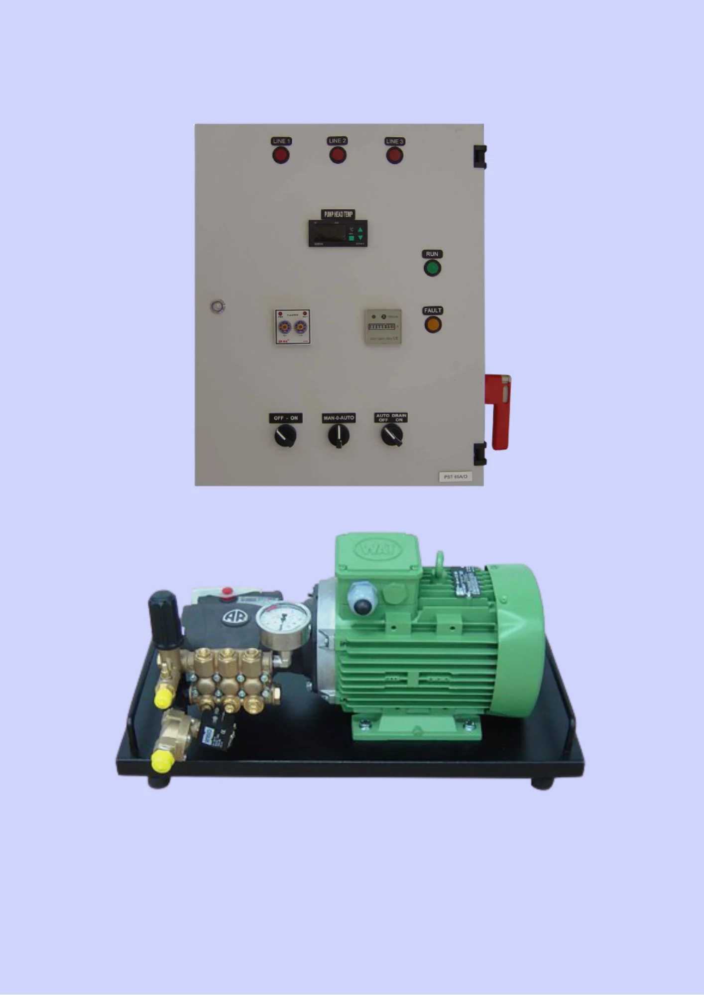 Yüksek Basınç Pompası 16 Litre / Dakika