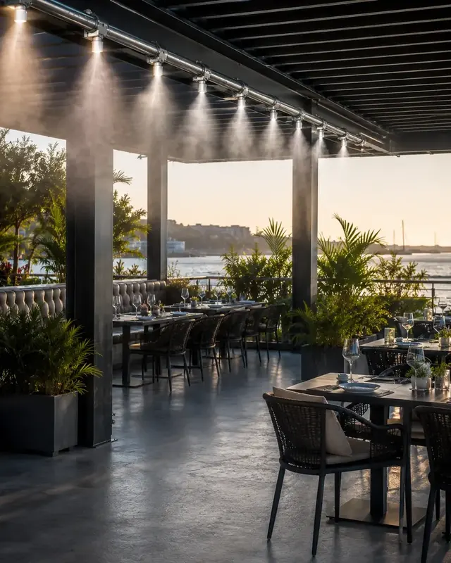 Dört Mevsim Kafe ve Restoran Konforu: Isıtma + Serinletme
