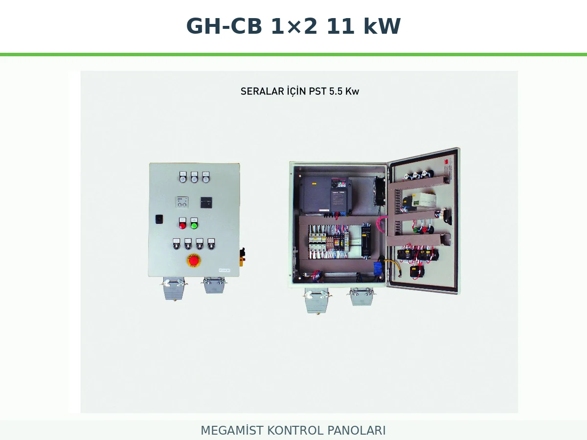 GH-CB 1×2 11 kW VFD Control Panel GH-CB 1×2 11 kW VFD Control Panel