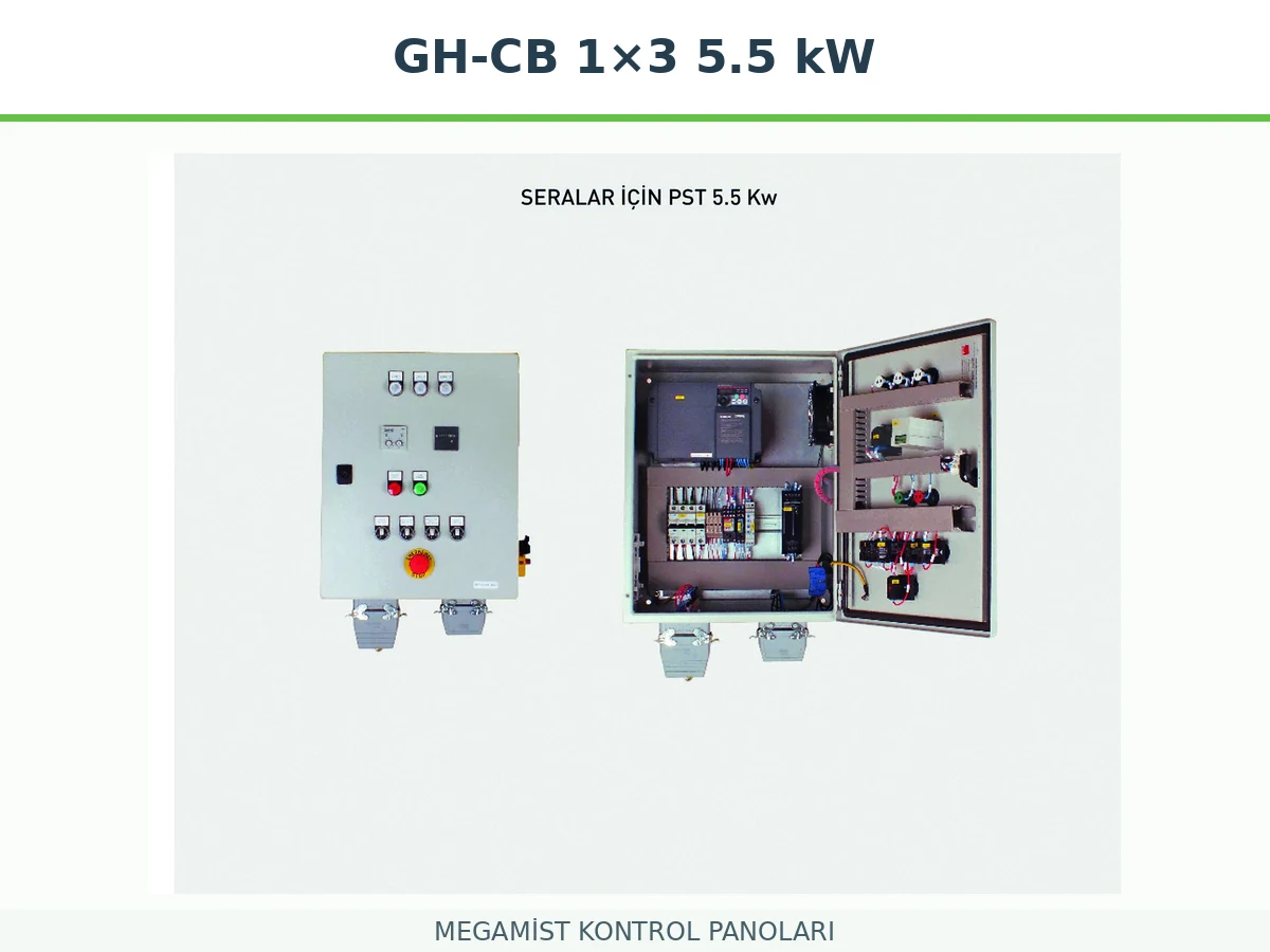 GH-CB 1×3 5.5 kW VFD Control Panel GH-CB 1×3 5.5 kW VFD Control Panel