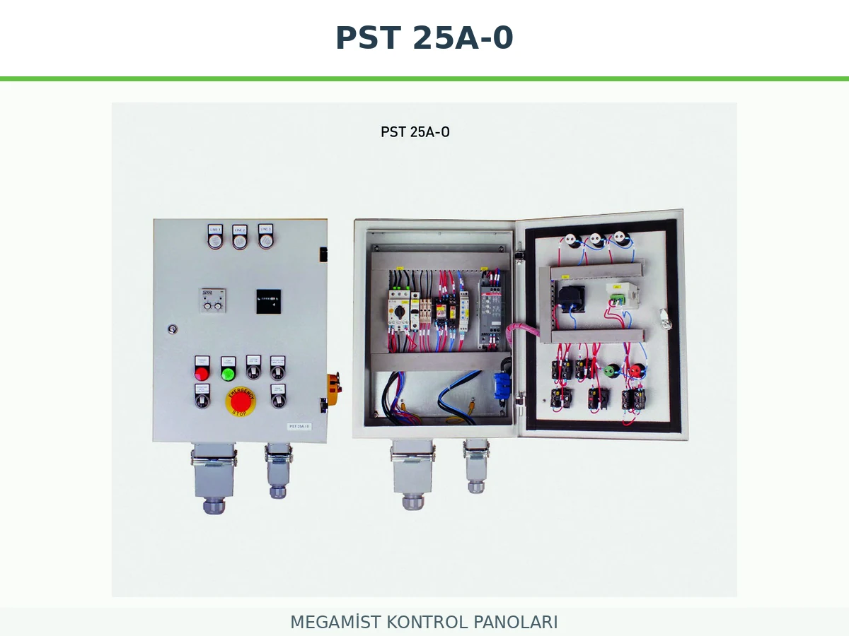 PST 25A-0 Трёхфазная панель управления
