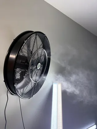 New Generation Industrial Type Fan - YSF-75-1 – high-density mist cooling application