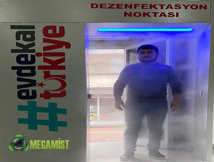 İnsan Dezenfeksiyon Tüneli